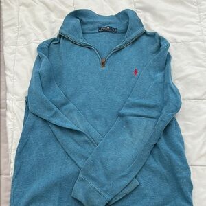 Polo by Ralph Lauren Blue Zip Up Sweater
